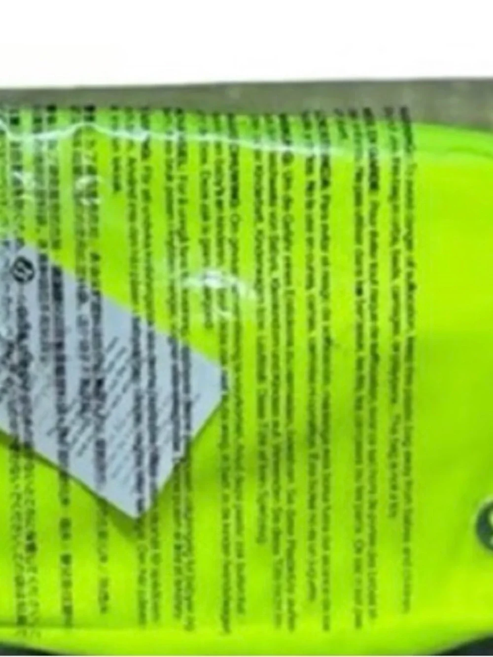 lululemon athletica everywhere belt bag Neon Green Small Zip Pouch